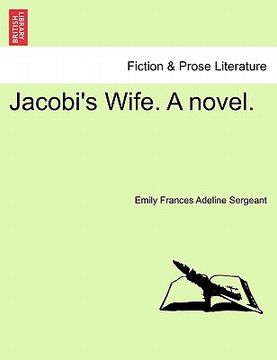 portada jacobi's wife. a novel. (en Inglés)