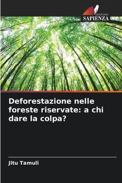 portada Deforestazione nelle foreste riservate: a chi dare la colpa? (in Italian)