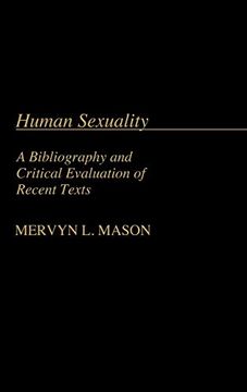 portada Human Sexuality: A Bibliography and Critical Evaluation of Recent Texts (en Inglés)