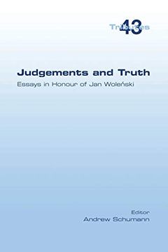 portada Judgements and Truth. Essays in Honour of jan Woleński (in English)