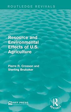 portada Resource and Environmental Effects of U. S. Agriculture (en Inglés)