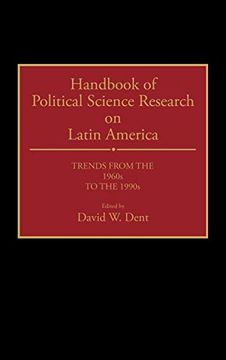 portada Handbook of Political Science Research on Latin America: Trends From the 1960S to the 1990S (en Inglés)