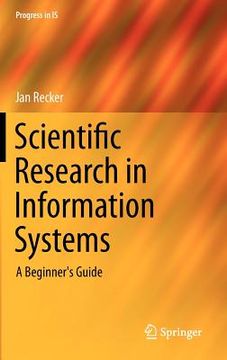 portada scientific research in information systems (en Inglés)
