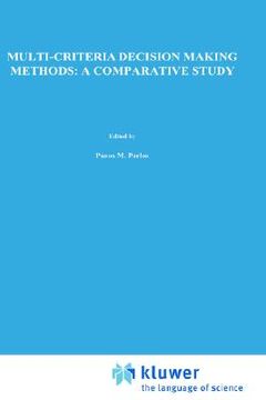 portada multi-criteria decision making methods: a comparative study (en Inglés)