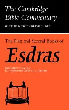 portada Cambridge Bible Commentaries: Apocrypha 5 Volume Set: Cbc: First & Second Books of Esdras: 0 (Cambridge Bible Commentaries on the Apocrypha) 