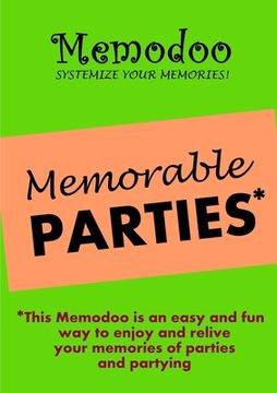 portada Memodoo Memorable Parties (en Inglés)