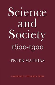 portada Science and Society 1600-1900 (en Inglés)