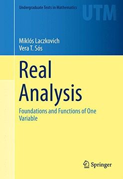 portada Real Analysis: Foundations and Functions of One Variable