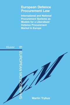 portada european defence procurement law (en Inglés)