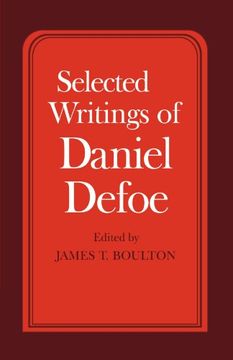 portada Selected Writings of Daniel Defoe (en Inglés)