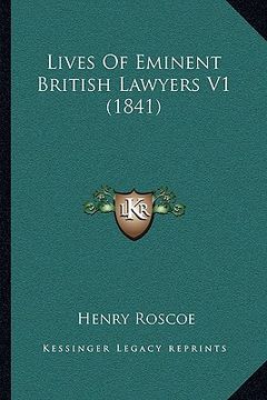 portada lives of eminent british lawyers v1 (1841) (en Inglés)