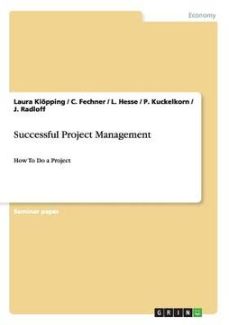 portada Successful Project Management: How To Do a Project (in English)
