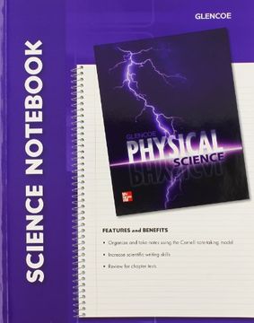 portada Glencoe Physical Science, Science Notebook, Student Edition (en Inglés)