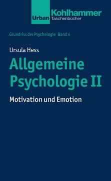 portada Allgemeine Psychologie II: Motivation Und Emotion (en Alemán)