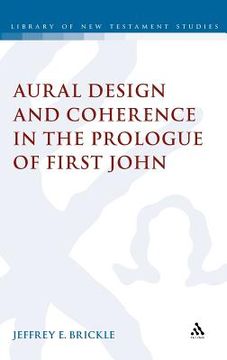 portada aural design and coherence in the prologue of first john