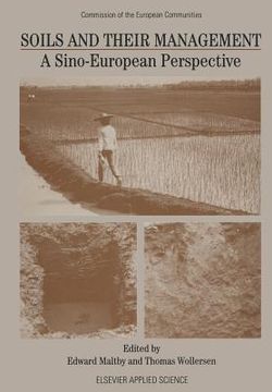portada Soils and Their Management: A Sino-European Perspective (en Inglés)