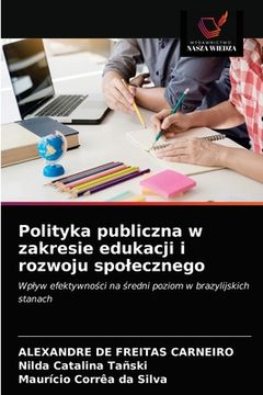 portada Polityka publiczna w zakresie edukacji i rozwoju spolecznego (en Polaco)