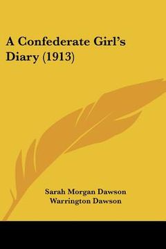 portada a confederate girl's diary (1913) (in English)
