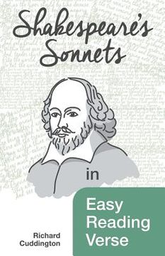 portada Shakespeare's Sonnets in Easy Reading Verse (en Inglés)