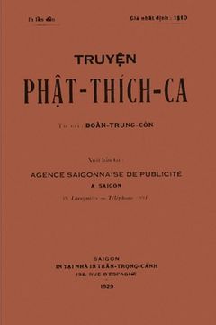 portada Truyện Phật Thích Ca (Bản in lần đầu năm 1929) (en Vietnamita)