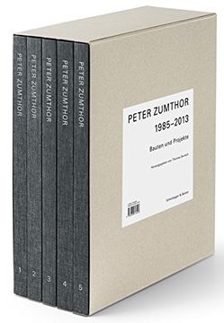 portada Peter Zumthor - German Edition 5 Vols. (5 vol Set) 