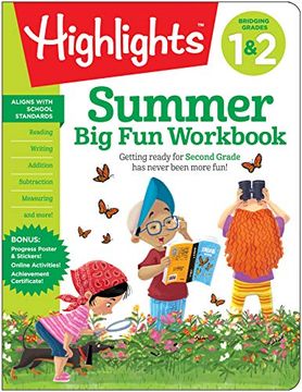 portada Summer big fun Workbook Bridging Grades 1 & 2 (Highlights Summer Learning) 