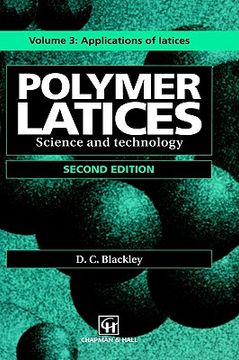 portada polymer latices: science and technology volume 3: applications of latices (en Inglés)
