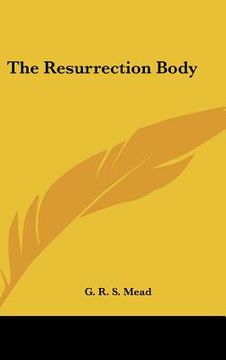 portada the resurrection body (in English)