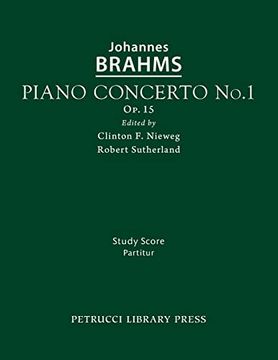 portada Piano Concerto No. 1; Op. 15: Study Score (in English)