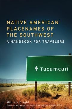 portada native american placenames of the southwest: a handbook for travelers (en Inglés)