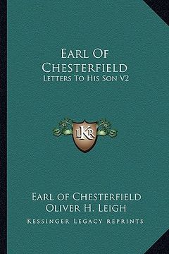 portada earl of chesterfield: letters to his son v2 (in English)