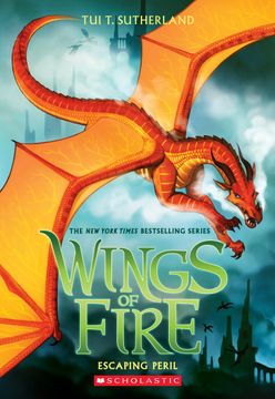 portada Escaping Peril (Wings of Fire, Book 8) 