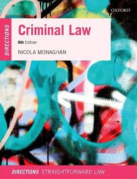 portada Criminal law Directions (en Inglés)