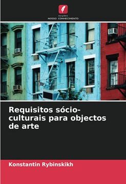 portada Requisitos Sócio-Culturais Para Objectos de Arte (in Portuguese)