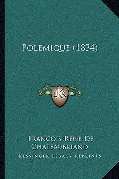 portada polemique (1834) (in English)