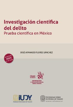 portada Investigación Científica del Delito. Prueba Científica en México