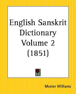 portada english sanskrit dictionary part 2