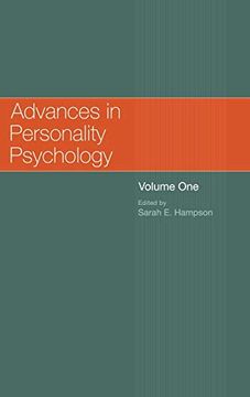 portada Advances in Personality Psychology: Volume 1 (en Inglés)