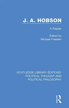 portada J. A. Hobson (Routledge Library Editions: Political Thought and Political Philosophy) (in English)