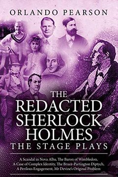 portada The Redacted Sherlock Holmes - the Stage Plays (en Inglés)
