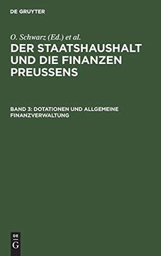 portada Dotationen und Allgemeine Finanzverwaltung (en Alemán)