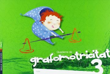 portada Grafomotricitat 3, Educació Infantil. Quadern (Paperback) (in Valencian)