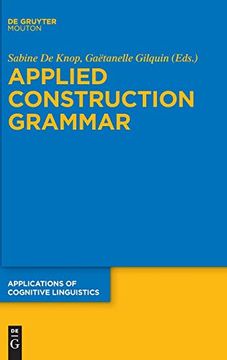 portada Applied Construction Grammar (Applications of Cognitive Linguistics [Acl]) 