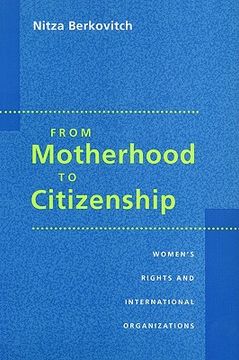 portada from motherhood to citizenship: women's rights and international organizations (in English)