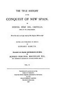 portada the true history of the conquest of new spain, volume 2 (en Inglés)