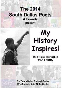 portada My History Inspires!: The Creative Intersection of Art & History