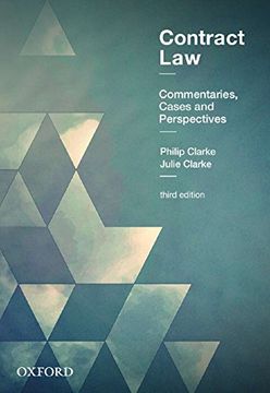 portada Contract Law: Commentaries, Cases and Perspectives (in English)