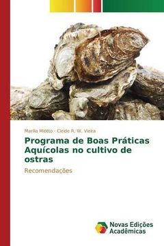portada Programa de Boas Práticas Aquícolas no cultivo de ostras
