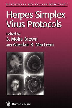 portada herpes simplex virus protocols (en Inglés)