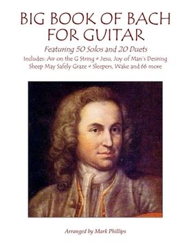 portada Big Book of Bach for Guitar: Featuring 50 Solos and 20 Duets